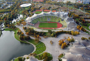Biomimikra w architekturze - stadion w Monachium