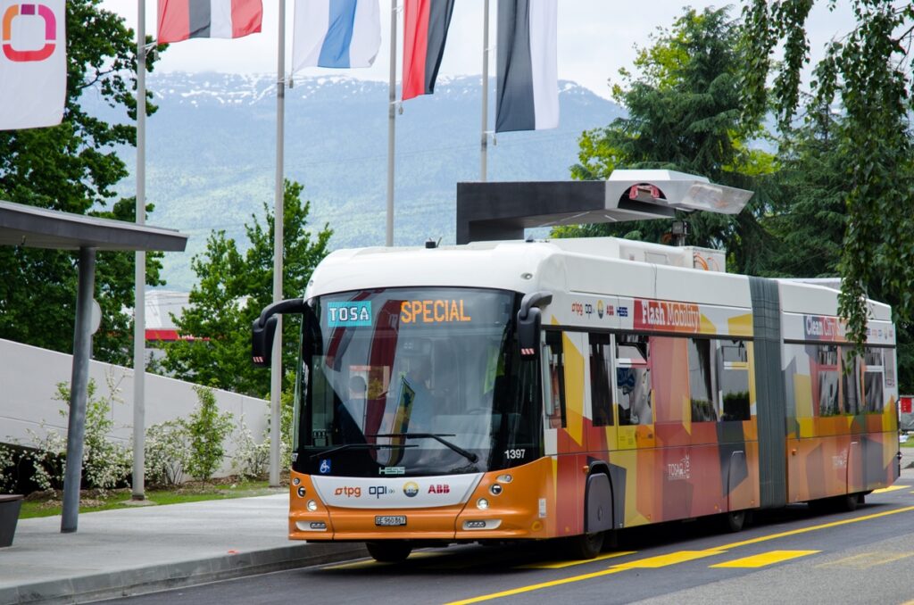 Elektryczny autobus TOSA