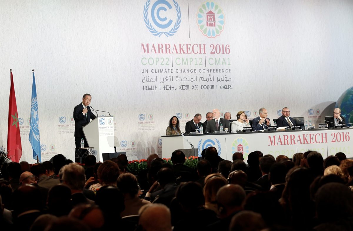 szczyt klimatyczny COP22 ban ki-moon