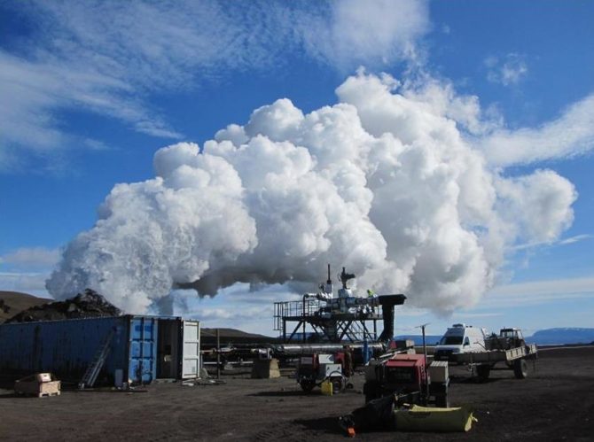 energia geotermalna islandia IDDP-1
