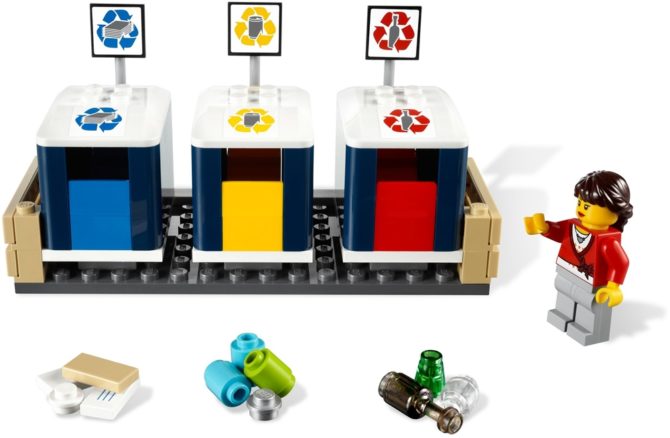 klocki LEGO recykling 4206