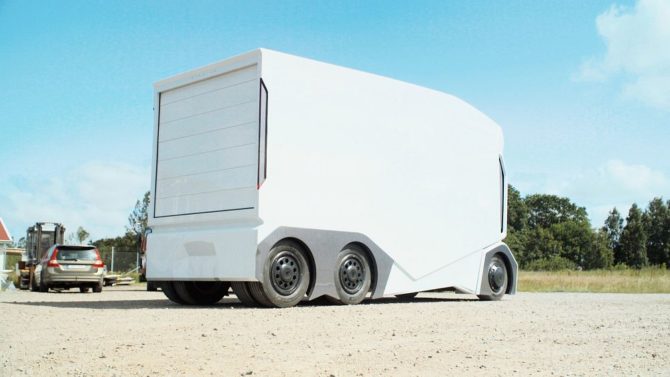 Einride T-Pod to autonomiczna ciężarówka, na dodatek elektryczna / Źródło: Einride