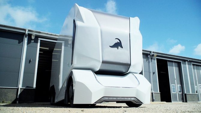 Einride T-Pod to autonomiczna ciężarówka, na dodatek elektryczna / Źródło: Einride