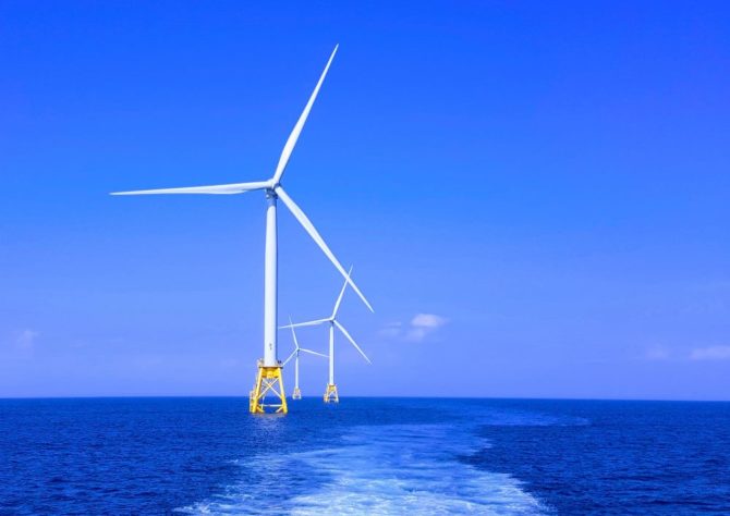 morska farma wiatrowa Block Island