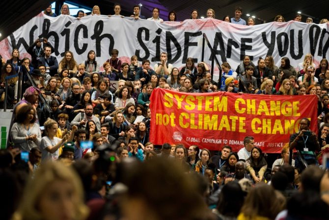 COP24 zmienmy system a nie klimat młodzi ludzie