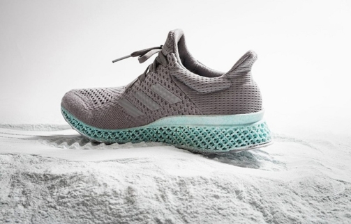 Adidasy 3D z morskich śmieci