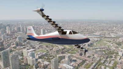 elektryczny samolot NASA X-57 MAXWELL