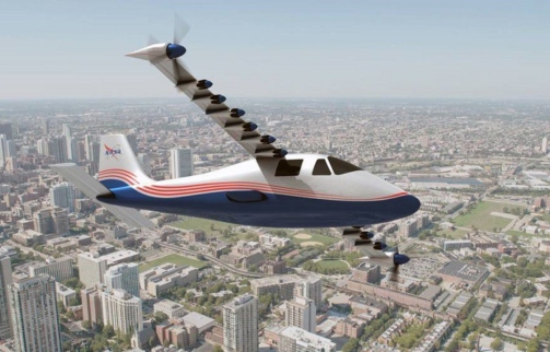 elektryczny samolot NASA X-57 MAXWELL