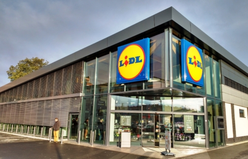 lidl 600 sklep szklana fasada