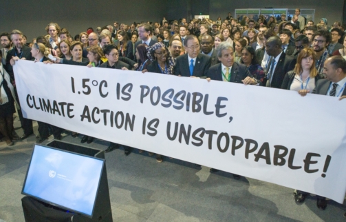 szczyt klimatyczny cop22 unclimatechange foto