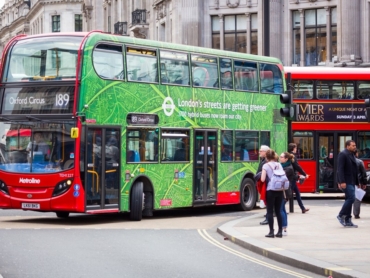 ekologiczne miasta londyn autobus